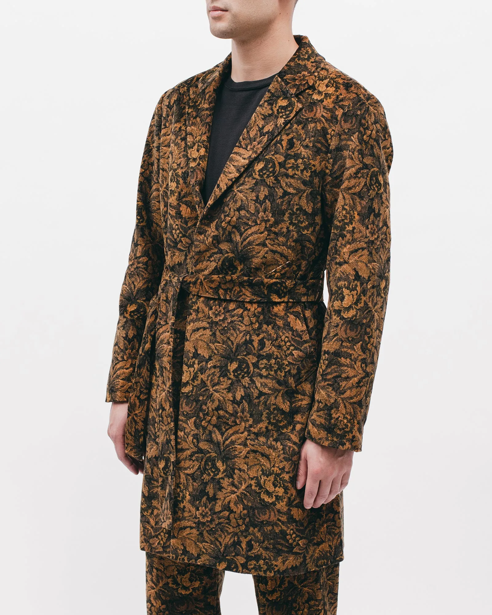 Belted Overcoat - Leaf