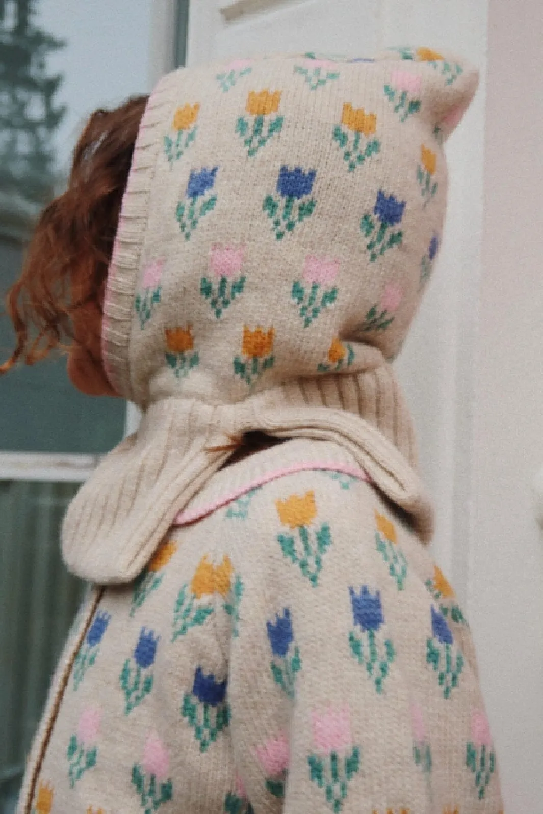 Konges Sløjd - Belou Tulipe Knit Balaclava - Tulipe